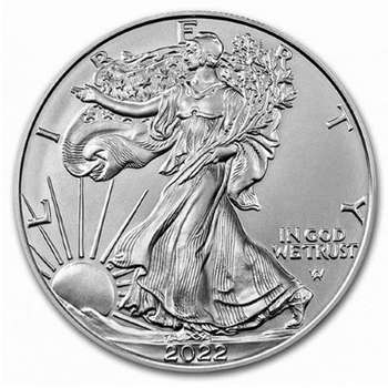 1 oz 2022 American Eagle Silver Bullion Coin