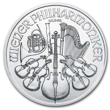 1 oz 2022 Austrian Philharmonic Silver Bullion Coin