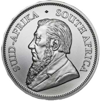 1 oz 2022 South Africa Krugerrand Silver Bullion Coin