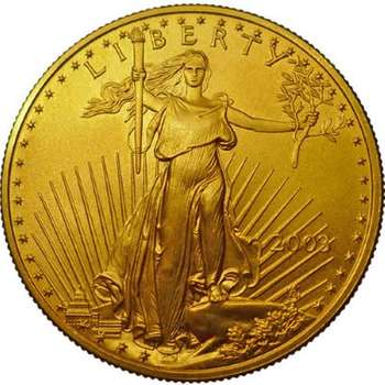 1 oz 2003 American Eagle Gold Bullion Coin