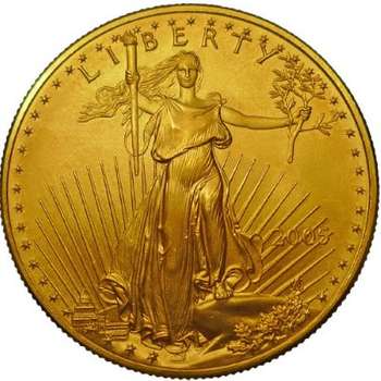 1 oz 2005 American Eagle Gold Bullion Coin