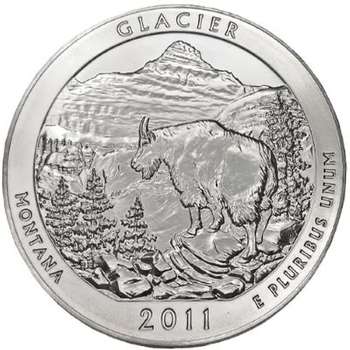 5 oz 2011 ATB Glacier Silver Bullion Coin