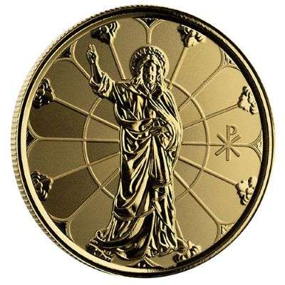 1 oz 2022 Scottsdale Light of Christ Gold Bullion Coin