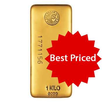 1 kg Perth Mint Gold Bullion Cast Bar - Bulk Pre-Order