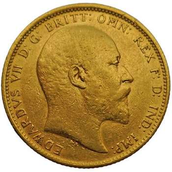 1905 Sydney King Edward VII St George Sovereign Gold Coin