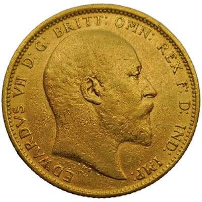 1905 Sydney King Edward VII St George Sovereign Gold Coin