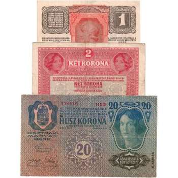 German - Austria Bulk Banknote lot