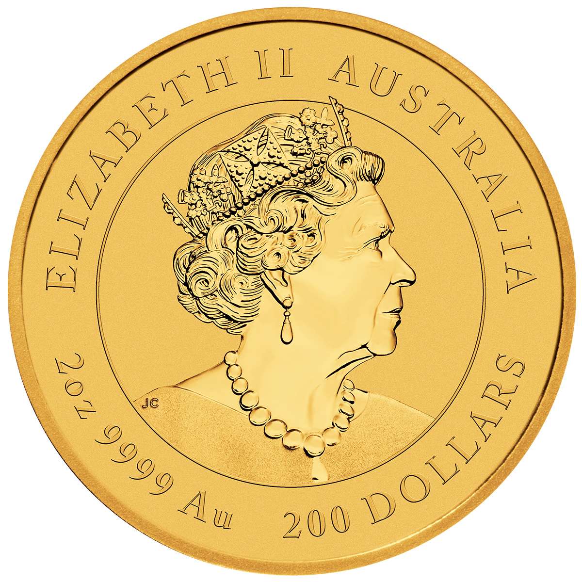 2 oz 2023 Australian Year Of The Rabbit Gold Bullion Coin