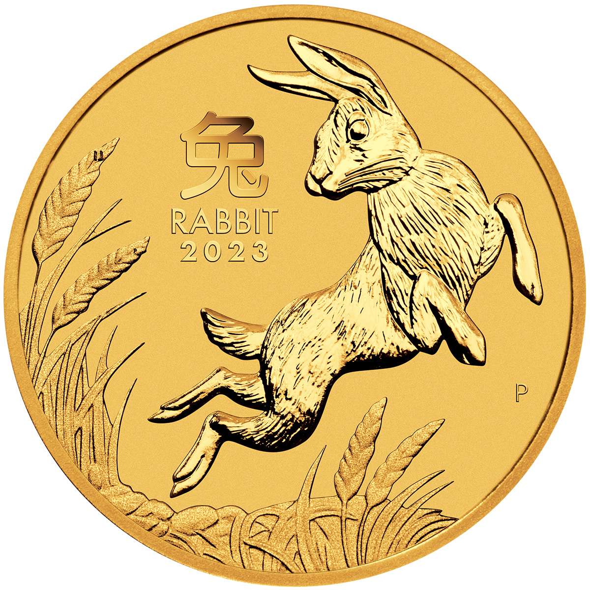 2 oz 2023 Australian Year Of The Rabbit Gold Bullion Coin