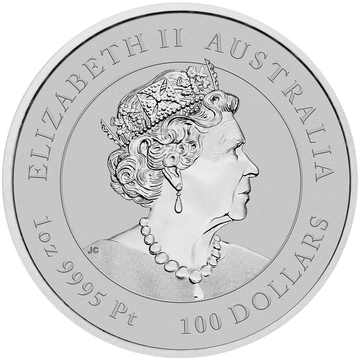 1 oz 2023 Australian Year Of The Rabbit Platinum Bullion Coin