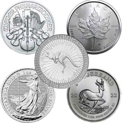 1 oz Silver Coin Starter Pack
