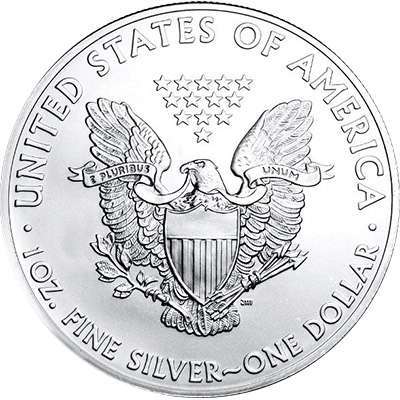 1 oz American Eagle Silver Bullion Coin - Mixed Dates