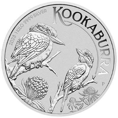 1 kg 2023 Australian Kookaburra Silver Bullion Coin