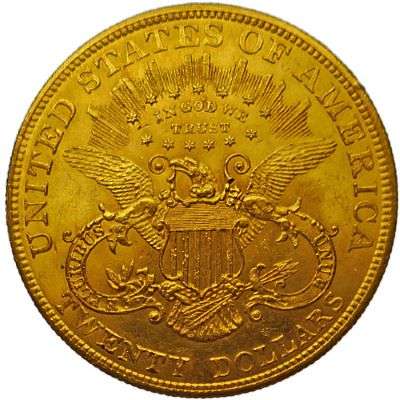 1904 USA Liberty Head Twenty Dollar Gold Coin