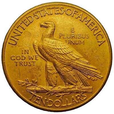 1926 USA Indian Head Ten Dollar Gold Coin