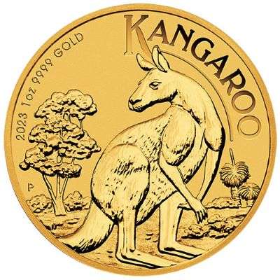 1 oz 2023 Australian Kangaroo Gold Bullion Coin