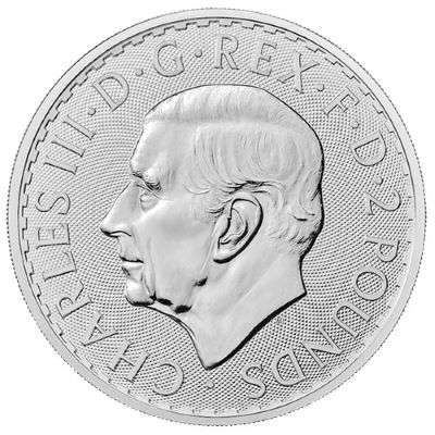1 oz 2023 Great Britain Britannia Silver Bullion Coin - King Charles effigy