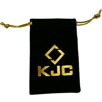 KJC Soft Black Product Pouch - Small