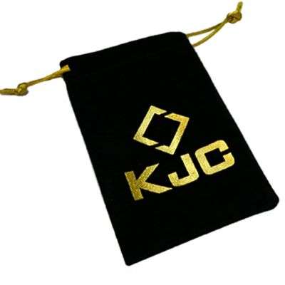 KJC Soft Black Product Pouch - Small