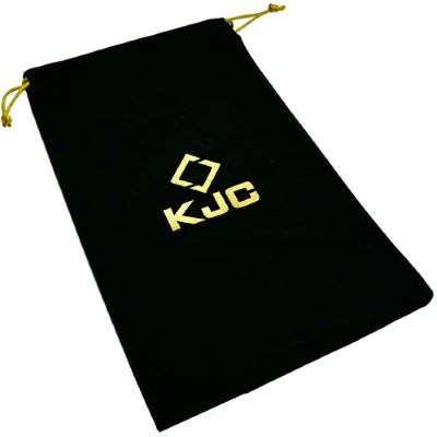 KJC Soft Black Product Pouch - Large
