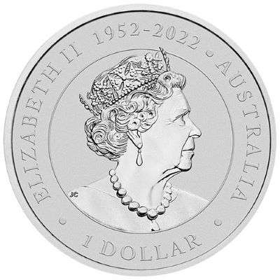 1 oz 2023 Australian Koala Silver Bullion Coin - QEII