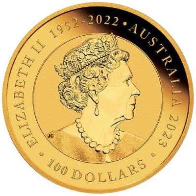 1 oz 2023 Australia Swan Gold Bullion Coin