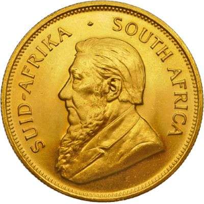 1 oz 1980 South Africa Krugerrand Gold Coin