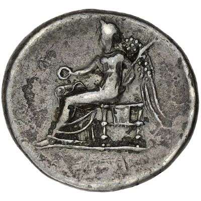 69 AD Ancient Rome Imperial - Vitellius - Silver Denarius