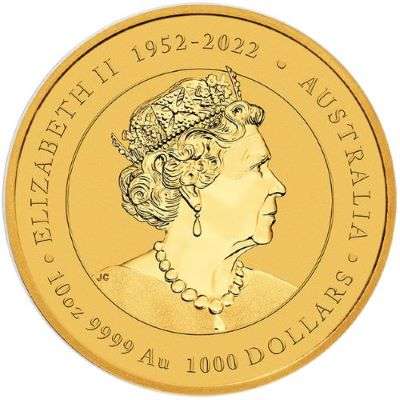 10 oz 2024 Australian Year of the Dragon Gold Bullion Coin