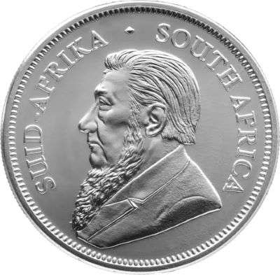 1 oz 2024 South Africa Krugerrand Silver Bullion coin