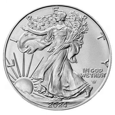 1 oz 2024 American Eagle Silver Bullion Coin