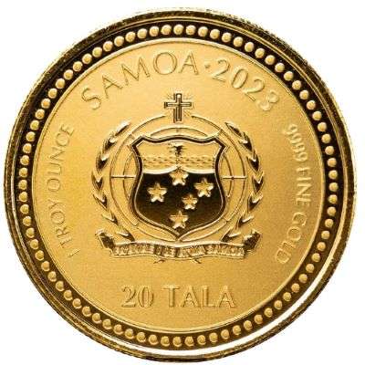 1 oz 2023 Scottsdale Christ The Teacher Gold Bullion Coin