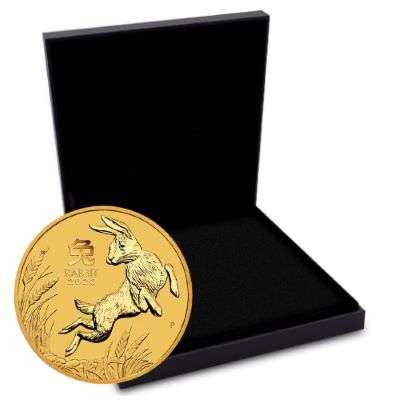 1/2 oz 2023 Australian Year Of The Rabbit Gold Bullion Coin - Boxed Edition