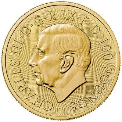 1 oz 2024 Great Britain Tudor Beasts Seymour Unicorn Gold Bullion Coin
