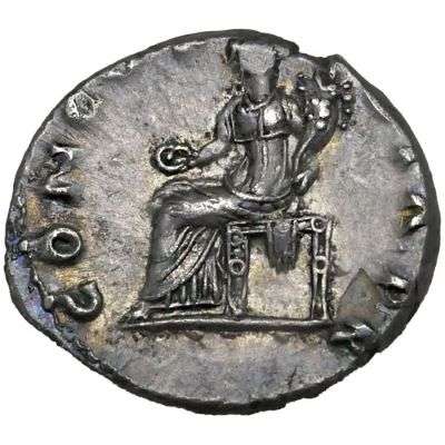 69 AD Ancient Rome Imperial - Vitellius - Silver Denarius