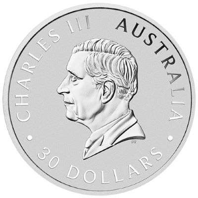 1 kg 2024 Australian Kookaburra Silver Bullion Coin