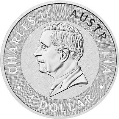 1 oz 2024 Australian Kangaroo Silver Bullion Coin