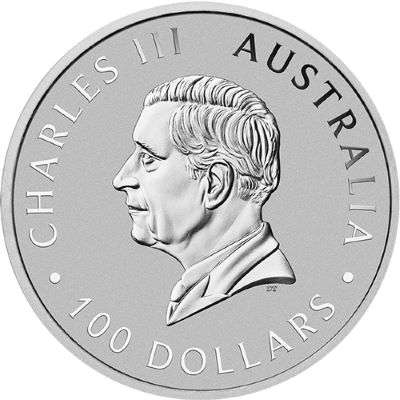 1 oz 2024 Australian Kangaroo Platinum Bullion Coin