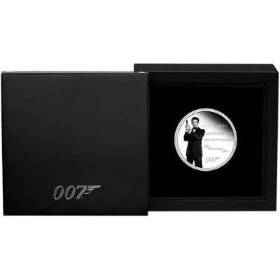 1 oz 2024 James Bond Legacy Series Coloured Silver Proof Coin  - 4th Issue