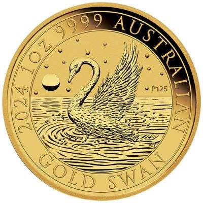 1 oz 2024 Australian Swan Gold Bullion Coin