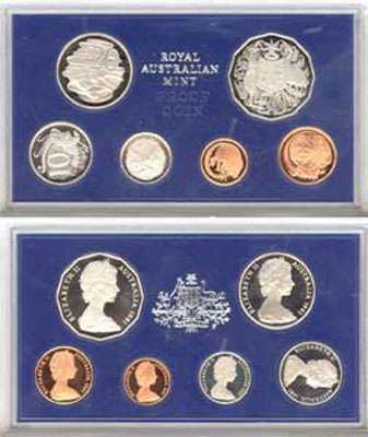 1981 Australia Six Coin Proof Set
