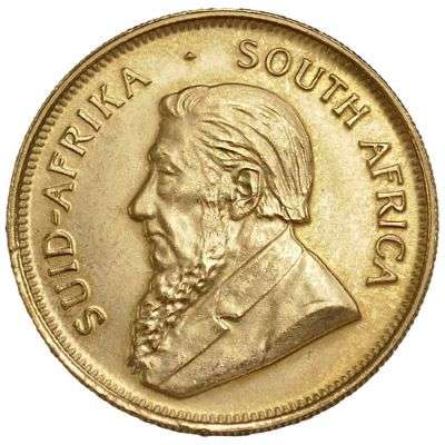 1/2 oz 1984 South Africa Krugerrand Gold Bullion Coin