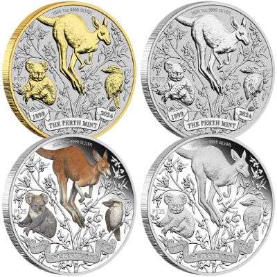 1 oz 2024 The Perth Mint's 125th Anniversary Silver Typeset Collection
