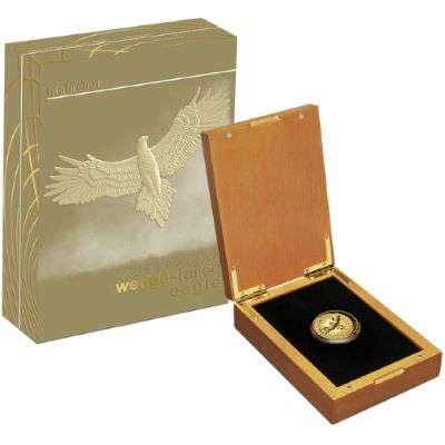 1 oz 2024 Australian Wedge-tailed Eagle 10th Anniversary Gold Proof High Relief Coin