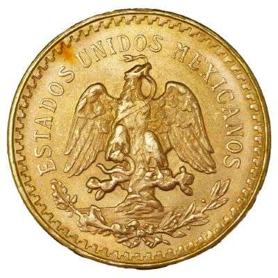 37.5 g Mexico 50 Pesos Gold Bullion Coin