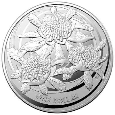 1 oz 2022 RAM Waratah Silver Bullion Coin


