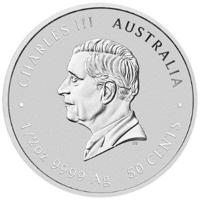 1/2 oz 2025 Australian Year of the Snake Silver Bullion Coin