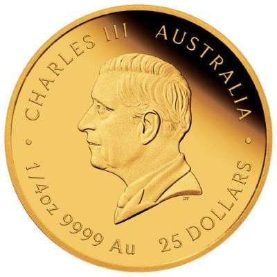 1/4 oz 2025 Australian Year of the Snake Gold Proof Coin