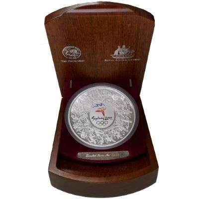 1 kg 2000 Australian Sydney Olympic Games Silver Coin (Masterpiece)