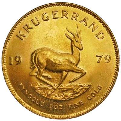 1 oz 1979 South Africa Krugerrand Gold Coin